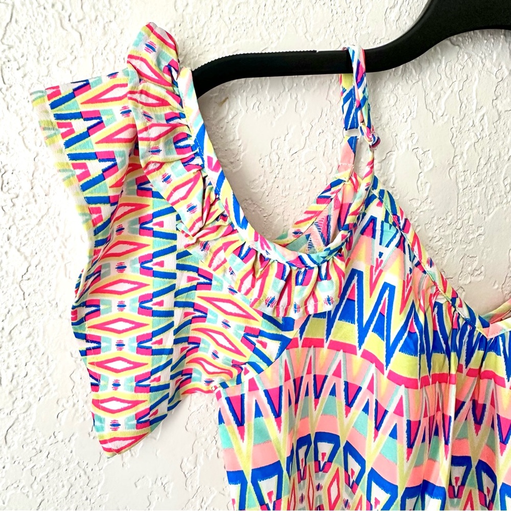 Colorful Geometric Romper Size XS - Picture 7 of 15